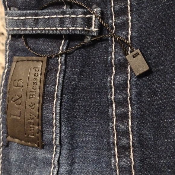 Lucky and Blessed Boyfriend Jeans - Picture 7 of 7